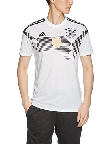 adidas Herren Dfb Heim-Trikot WM 2018 Fußballtrikot, Weiß/Schwarz, S