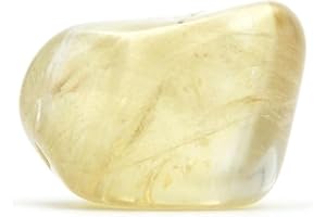 LA SPHÈRE GUÉRISSEUSE Citrine Extra Roulée de 1 à 3 cm, Pierre naturelle Lithothérapie, 1 Unité