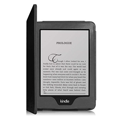 Fintie Kindle Paperwhite Hülle – Folio Case Kunstleder Schutzhülle Tasche mit auto Sleep / Wake für den neuen Kindle Paperwhite 2015 (mit 300 ppi-Display, 6 Zoll, und integrierter Beleuchtung) und alle Modelle von 2012, 2013, 2014 – Vintage Grau - 5