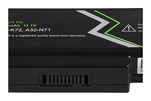 PATONA Premium Laptop Akku für ASUS K72 | K72DR | K72DY | K72F | K72JK | K72JR | K72JT | K72JU | K72L | N71J | N71Ja | N71Jq | N71JV | N71VG | N71VN | N73JF | N73JG | N73JN | N73JQ | N73SV | X72DR | X72F | X72J | X72JK | X72JR | X72JT | X72VN – [ Li-ion; 5200mAh;schwarz] - 5