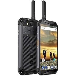Telephone Portable Débloqué IP68 Ulefone Armor 3T, 5.7"18: 9 Full HD+ Ecran avec Corning Gorilla 5, Talkie Walkie, 4G RAM + 64G ROM, Double SIM (Nano), 10300mAh, Android 8.1 - Noir