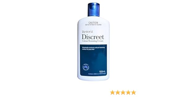 Restoria Discreet Colour Restoring Cream Lotion Hair Care 150ml