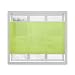 Produktbild casa pura® Plissee Rollo | mit eleganter Crushed Optik | Klemmfix ohne Bohren | lichtdurchlässig & blickdicht | hellgrün | 8 Größen (100x150cm)