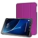 Culater® Folding Stand PU Leather Case Cover For Samsung Galaxy Tab A 10.1 2016 T580N (Purple)