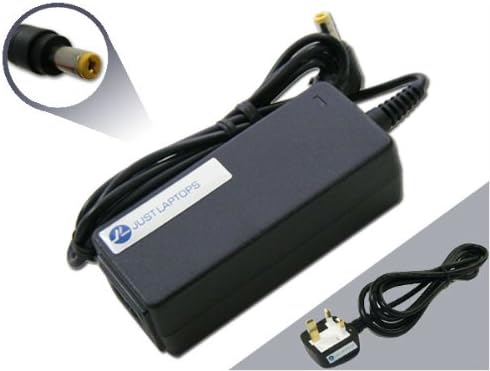 Just Laptops Dell Inspiron Mini 10v (19V 2.15A 40W Max) Compatible Power Supply Charger Adapter with Power Cord and 1-Yr Warranty