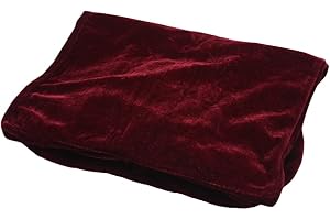 HEALLILY Keyboardpiano Piano Stool Cover Bench Slipcovers: Washable Piano Stool Slipcover Dark Red Stretch Furniture Protector Cover Piano Chair Cover 55X35X15CM Keyboards Pianos