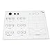 VWH Workspace Stamping Silicone Nail Mat Rollable Nail Art Tool (C)