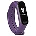 Produktbild Peanutaod Einfarbig Armband Armband mit sicheren schneller smart Watch zubehör für xiaomi Band 3 Armband ersatz