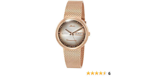 Mido Commander M842932311 Orologio automatico donna : Amazon.it: Orologi