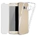 Produktbild EximMobile Silikon Case + Panzerglasfolie für Samsung Galaxy S7 | Handyhülle mit 9H Panzerglas | Schutzhülle mit Schutzfolie | Handytasche Silikonhülle Tasche Panzerfolie Displayschutz