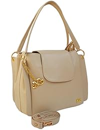 I Define You Latest Trend Cream Color Party Wear Handbag & Sling bag For Girls and Women's