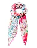 foulard sofa Material: Polyester Desigual Rectangle Foulard Geisha Woman White Bufanda, Blanco (MONBEAN 1028), Talla única para Mujer