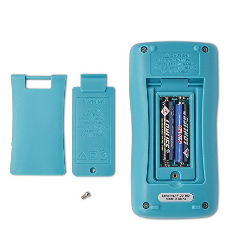 Multimeter,Balai digital multimeter ZT102 Auto-Ranging True-RMS Ranging Digital Multimeter Multi Tester Capacitance Test AC/DC Voltage Current Resistance Temperature Continuity Diode Transistor Meter Blau - 7