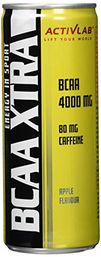 Preisvergleich Produktbild Activlab BCAA Xtra Drink + Caffeine (24x250ml) Apple, 24 Stück