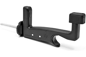 Tope automático Super Midi Grillo Esinplast con tornillo de 70 mm (patentado) de poliamida (nailon), color negro