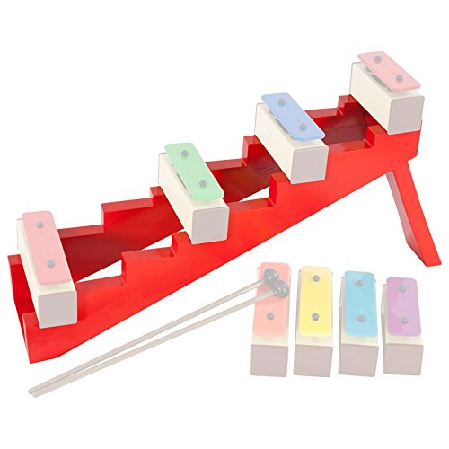 Percussion Workshop hc082s Kids - Carillón inclinado para 8 barras