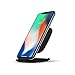 Produktbild ZENS Qi-zertifiziertes kabelloses Schnelllade-Pad/Ständer 15W, Konvertibles Design, Unterstüzt kabelloses Fast Charging für Samsung Galaxy S7/S8/S9 Serie, Note 7/8 - Funktioniert mit allen Handys mit kabellosem Laden