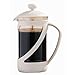Price comparison product image Stylish Kenya Cafetiere Made Of Cream Plastic With Heat Resistant Glass Insert