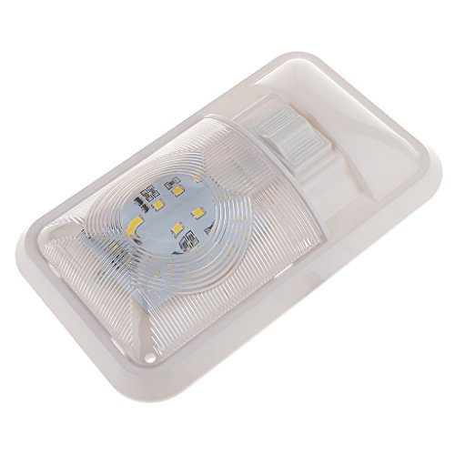 Preisvergleich Produktbild MagiDeal LED Deckenleuchte Boot Camper Trailer Dome Light 12V 280 Lumen