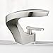 Produktbild Bad Wasserhahn Basin Faucet Cold And Hot Waterfall Contemporary Brass Bathroom Bathroom Bathroom Bathroom Sink Mixer Deck Mounted Waterfall Tap Brisante Nickel