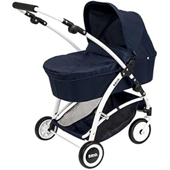 brio wooden doll pram