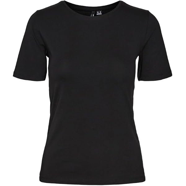 VERO MODA Damen Top Vmsara – Kurzärmlig, Aus Weichem WVN-Material, Lässig-schick