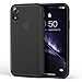 Produktbild AINOPE Hülle kompatibel iPhone Xr, Anti-Kratzer Handyhülle Schock-Absorption Phone Case Phone Cover für iPhone Xr iPhone 6.1 inch (Schwarz)
