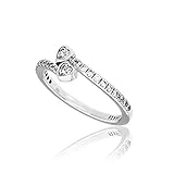 Farbe: Silber Pandora Damen Ring Unendliche Liebe Silber 191023CZ-58