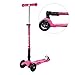 Price comparison product image Micro Scooter Maxi Deluxe Foldable Neon Pink