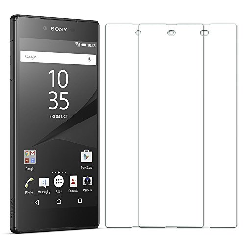 Panzerglas Schutzfolie für Sony Xperia Z5 - [2 Stück]Senisttech Sony Xperia Z5 Panzerglasfolie - 9H Härte Disp