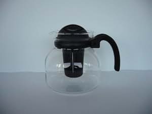 Glaskanne 1,5ltr mit Teesieb und Deckel: Amazon.de: Küche