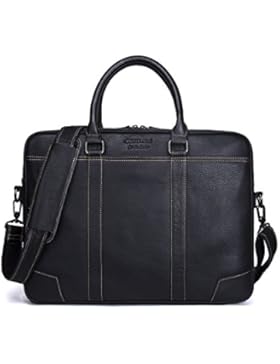 Contacts Echtes Leder Männer Messenger Umhängetasche 14 