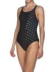 Arena Maraca One Piece Bañador, Mujer, Negro (Black / Plum), 38
