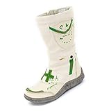  TMA Damen Winter-Stiefel, Creme-Weiß/Grün - 14464.2-39
