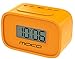 Produktbild MoKo Digital Alarm Clock, Wecker Nachttischuhr Mini Clock LCD Display Batteriebetriebend mit Schlummer Funktion/Hintergrundbeleuchtung für Schlafzimmer/Büro/Schreibtisch, Orange