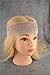 Flexible Velvet Wig Grip Scarf Head Band Adjustable Fastern Wig Cream Color