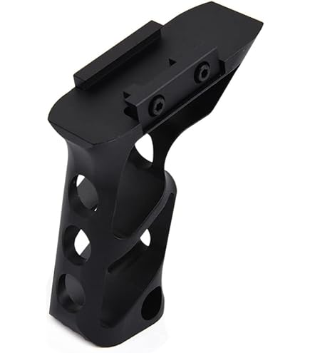 Impugnatura Verticale Per Softair - Nylon, Per Binario 20 Mm - Design Ergonomico E Leggero - Foto 10