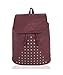 Kleio Designer Studded PU Backpack for Women/ Girls for College/Outings RS.1199.00