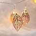 Produktbild TAOtTAO Solar 2M 10LED String Lights Iron Leaves Light for Wedding Holiday Wedding