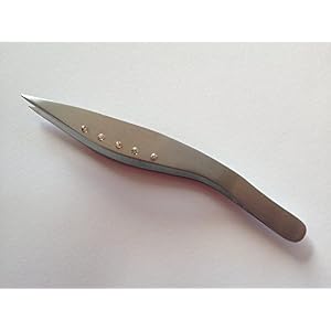 Stainless Steel Pointed Tweezers New Improved PIN Point Tips - Image 3