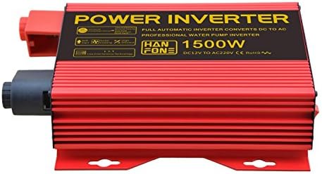 Auto Power Inverter 1500W DC 12V to AC 220v Modified Sine Wave , 12v
