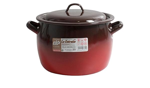Download 5 L 20 Cm Convex Cooking Pot With Lid Esmaltaciones The Star Fire Cookware Cooking Dining Cate Org