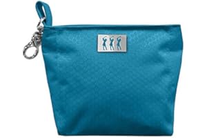 Surprizeshop Ladies Golf Honeycomb Clip Handbag. Aqua.