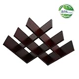 Perfekte Aufbewahrung für Zuhause, Küche, Vorratskammer, Schrank, Esszimmer, Keller, Arbeitsplatte, Bar oder Weinkeller; ergänzt jede Einrichtung; ideal für Weinprobenparteien; Dieses Mehrzweckregal ist ideal für die Aufbewahrung von Weinflaschen, Soda, Seltzer und Pop-Flaschen, Fitness-Drinks, wiederverwendbaren Wasserflaschen und mehr.