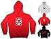 Hat-Trick Designs Brentford Football Baby/Kids/Childrens Hoodie Sweatshirt-5-6Yrs-Red-Me & My-Unisex Gift