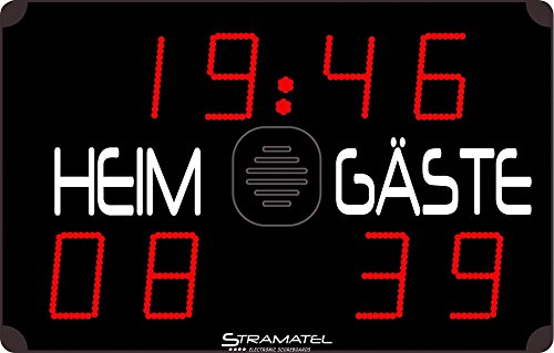 Preisvergleich Produktbild Stramatel® Anzeigetafel "452 ME 800" Kabelbetrieb