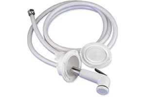PARACHINISHOP PARACHINI shop CONTENITORE PORTA DOCCETTA CON TUBO MT 2,5 BIANCO ACCESSORI BARCA NAUTICA