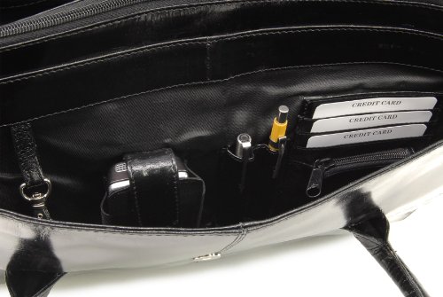   bergro  e Laptoptasche Helena von Catwalk Collection  Shcwarz  Gr  B  42 H  31 5 T  13 cm