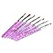 fitTek 7 Pcs Nail Art Painting Draw Brush Dotting Pen Tools Decoration for UV Gel DIY