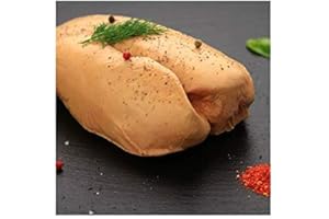 Foie Gras de Canard des Landes Cru Frais 1ER CHOIX – 560 g - Origine France - 100% Fermier des Landes - à Poêler, Foie Gras Luxe Paris